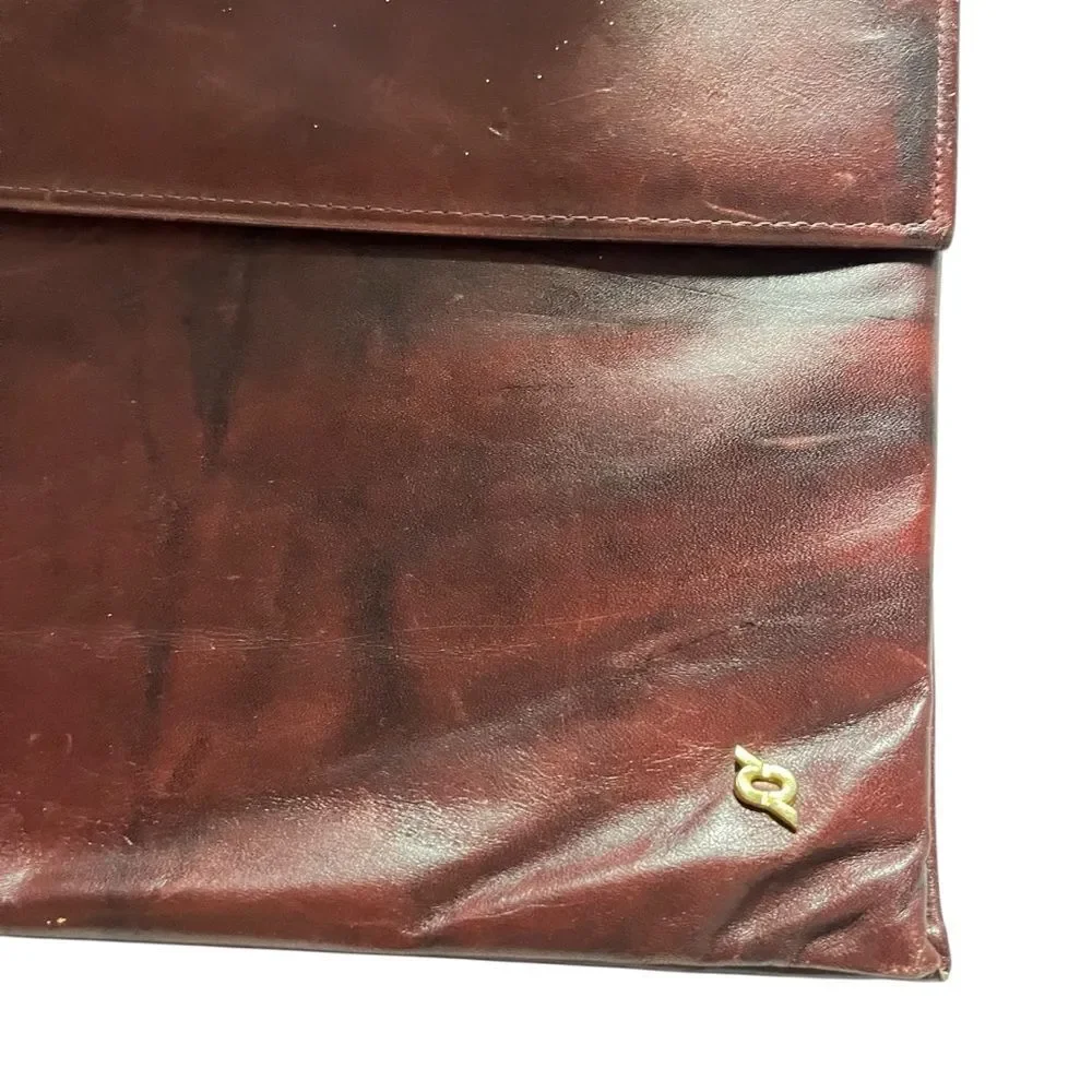 Rolf’s Vintage Cowhide Leather Portfolio Document Case